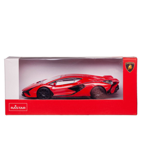RS Masina RASTAR Die cast 1:43 scale Lamborghini Sian, rosie, 58388